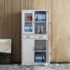 Half-glass Metallic Filling Cabinet