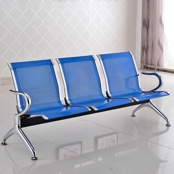 3-Seater Waiting Room Bench