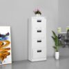 4 drawer filling cabinet 4-Drawer Metallic Filing Cabinet