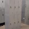 6-Lockers Metallic Cabinet