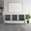 WhatsApp Image 2024-11-15 at 3.24.22 PM (1) 3-Link Leather Padded Waiting Bench