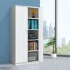 Modern 2-Door Metal Storage Unit