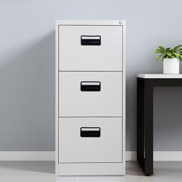 3-Drawer Steel File Cabinet