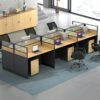 6-Way Modular Office Workstation