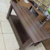 1200mm Walnut Office Coffee Table