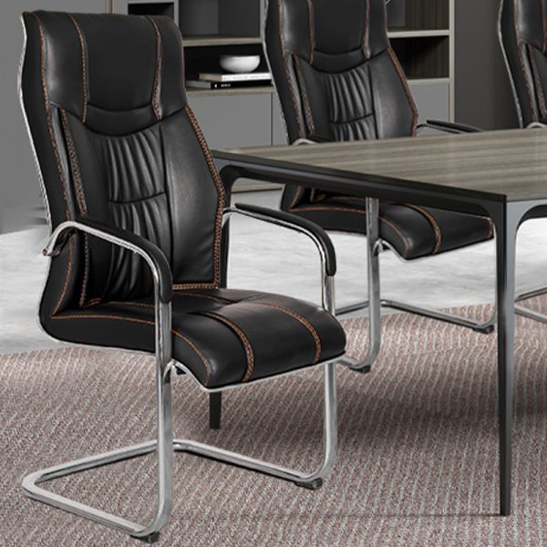 Executive Leather Visitor Chair