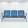 Airport 3-Seater Metallic Office Bench