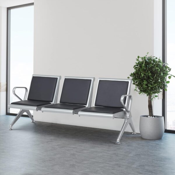Three-Seater Waiting Room Bench