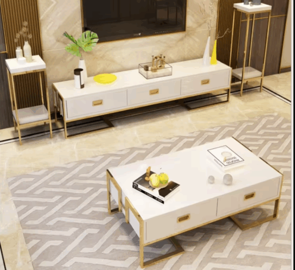 Living Room Coffee table & TV Stand Set