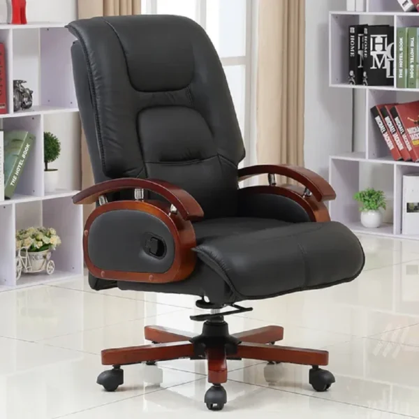 LeatherOfficeChair-3.webp Leather Executive Reclining Office Chair