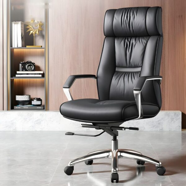 High Back Leather Office Chair