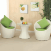 Rattan Balcony Table & Chair Set