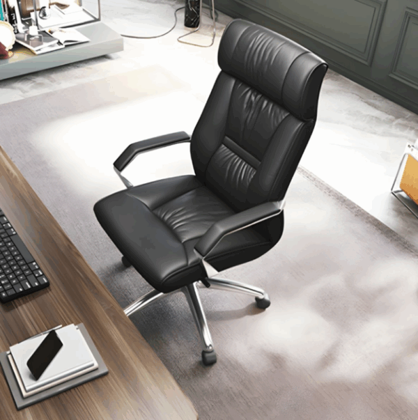 High Back Leather Office Chair