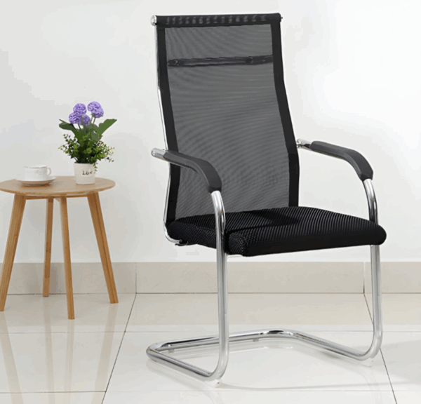 Cantilever Mesh Visitor Chair