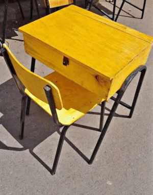 Durable School Locker and Chair