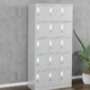 15 Locker Steel Office Cabinet