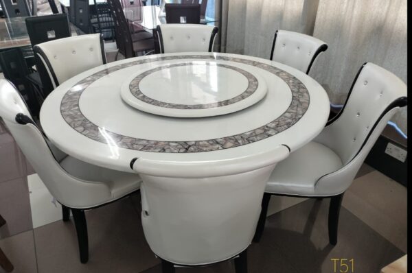 Round 6 Seater Dining Table Round 6 Seater Dining Table