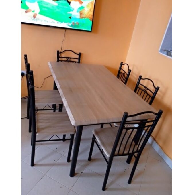 6 Seater Wooden Dining Table